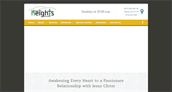 Desktop Screenshot of koernerheights.org